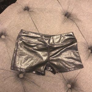 Zella girls metallic shorts